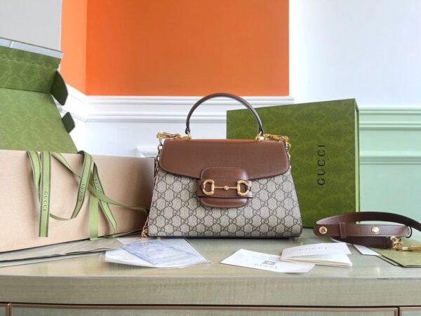 GUCCI HORSEBIT 1955 MEDIUM TOP HANDLE BAG