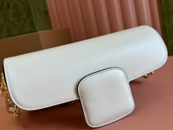 HORSEBIT SMALL 735178 白皮 (7) HORSEBIT 1955 SMALL SHOULDER BAG