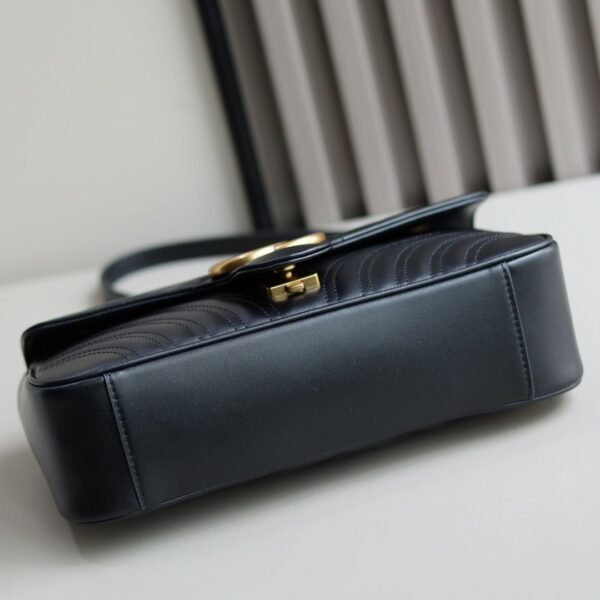 MARMONT 443497 黑色 (5) GUCCI MARMONT SMALL SHOULDER BAG
