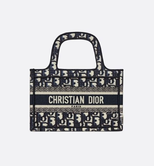 S5475ZRIW_M928 Dior Mini Book Tote
