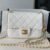小金球 小号白色 (1) Chanel Small Golden Ball Mini flap bag