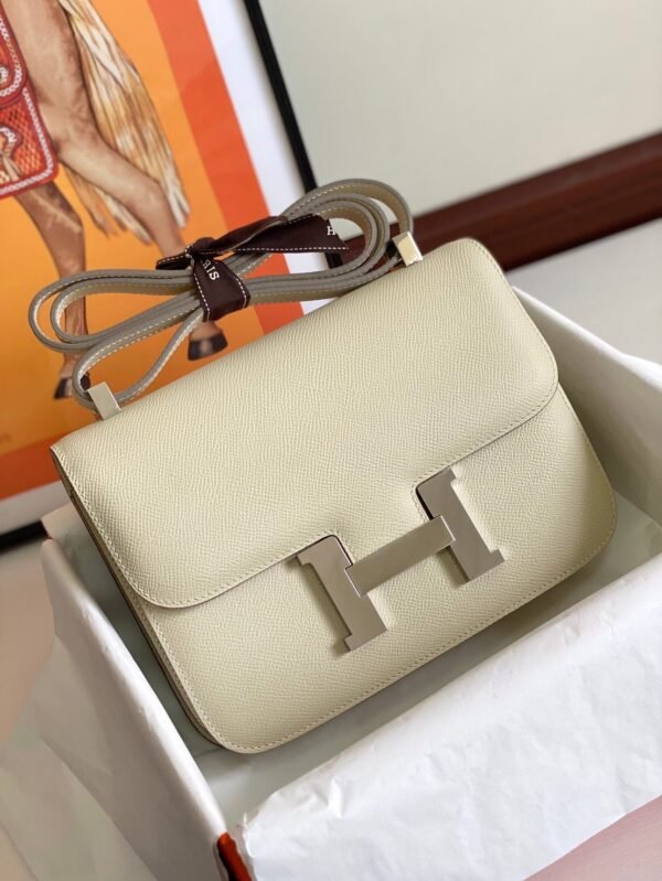 Hermès Constance epsom bag 24 Silver buckle