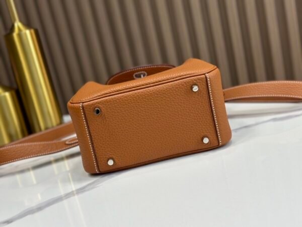 Lindy19金棕 银 (3) Hermès Lindy mini bag