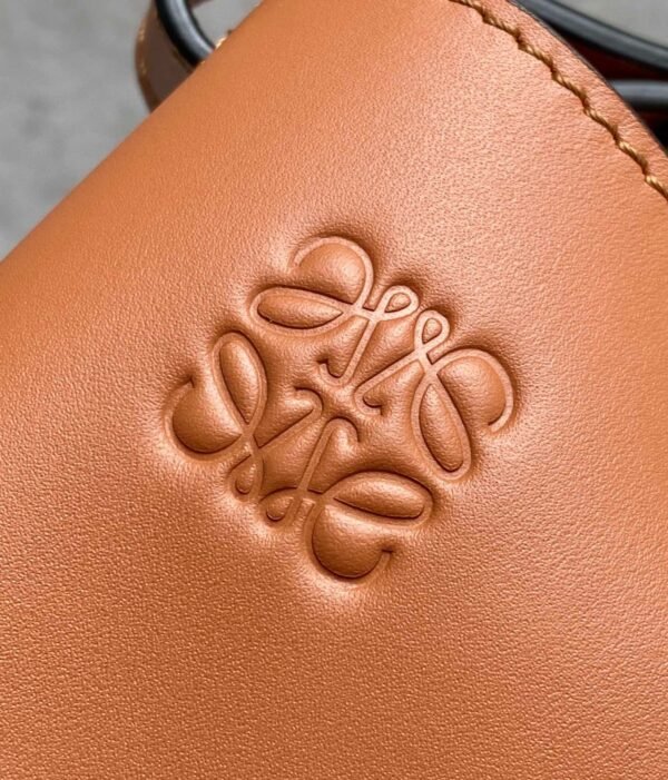 LOEWE Small Gate Dual bag in soft calfskin and jacquard