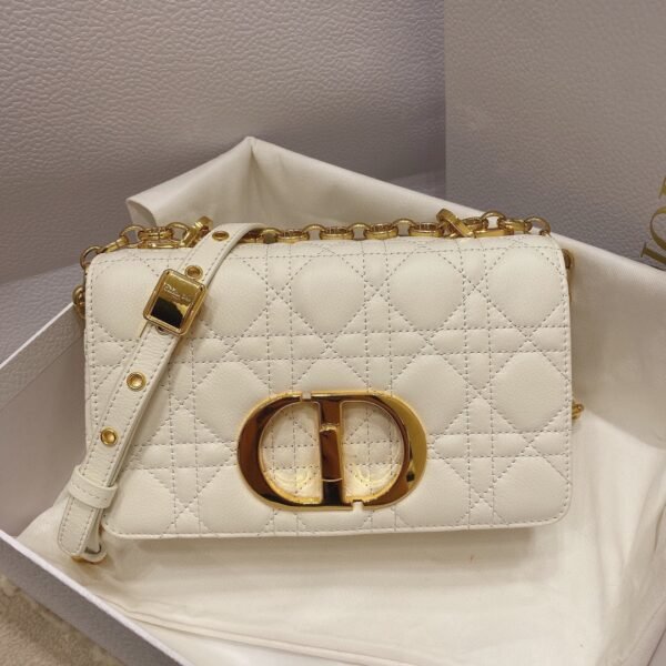 Dior Small Caro Bag Gold buckle