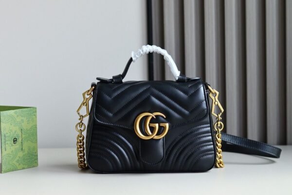 GUCCI MARMONT MINI TOP HANDLE BAG 547260
