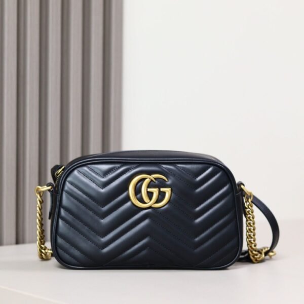 MARMONT 黑色 447632 (1) GUCCI MARMONT SMALL SHOULDER BAG 447632