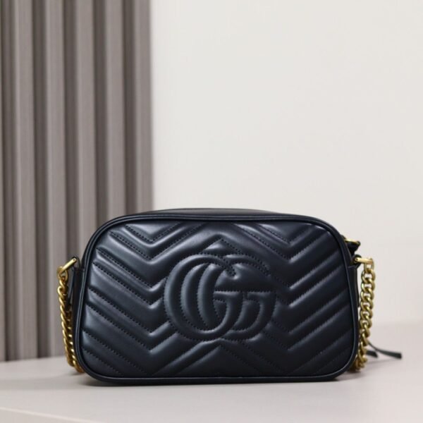 MARMONT 黑色 447632 (3) GUCCI MARMONT SMALL SHOULDER BAG 447632