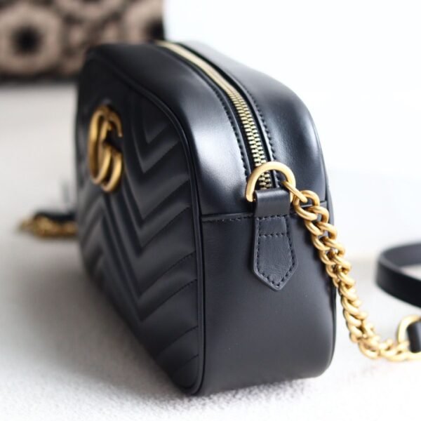 MARMONT 黑色 447632 (4) GUCCI MARMONT SMALL SHOULDER BAG 447632