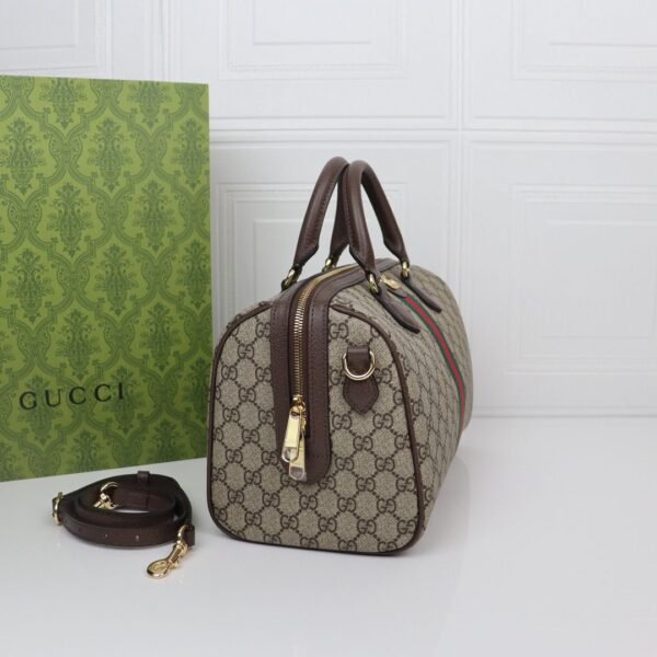 OPHIDIA 大号 棕色 772065 (3) GUCCI OPHIDIA MEDIUM TOP HANDLE BAG 772065