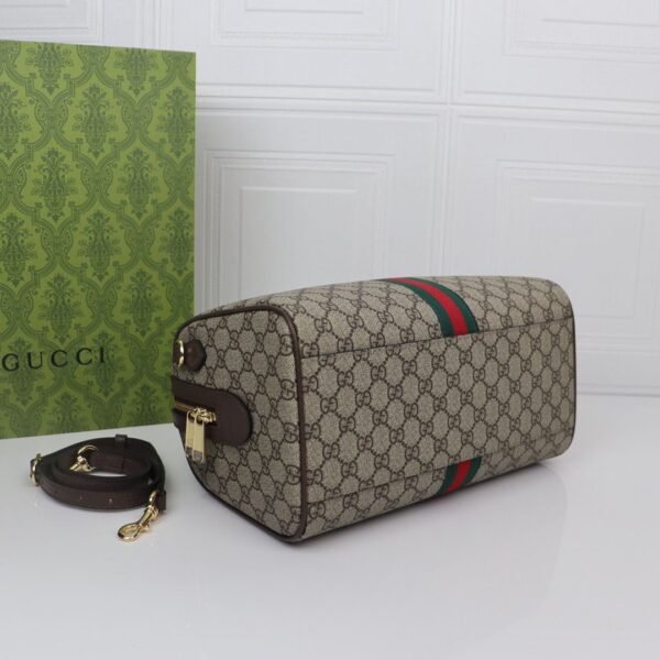 OPHIDIA 大号 棕色 772065 (5) GUCCI OPHIDIA MEDIUM TOP HANDLE BAG 772065