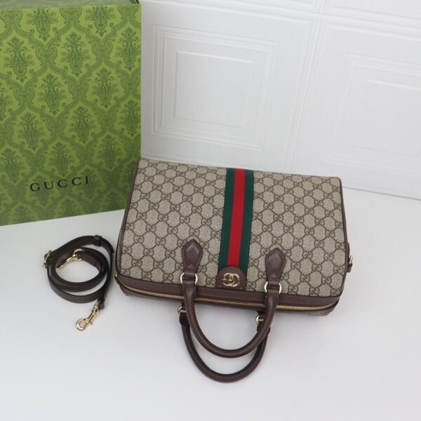 OPHIDIA 大号 棕色 772065 (7) GUCCI OPHIDIA MEDIUM TOP HANDLE BAG 772065
