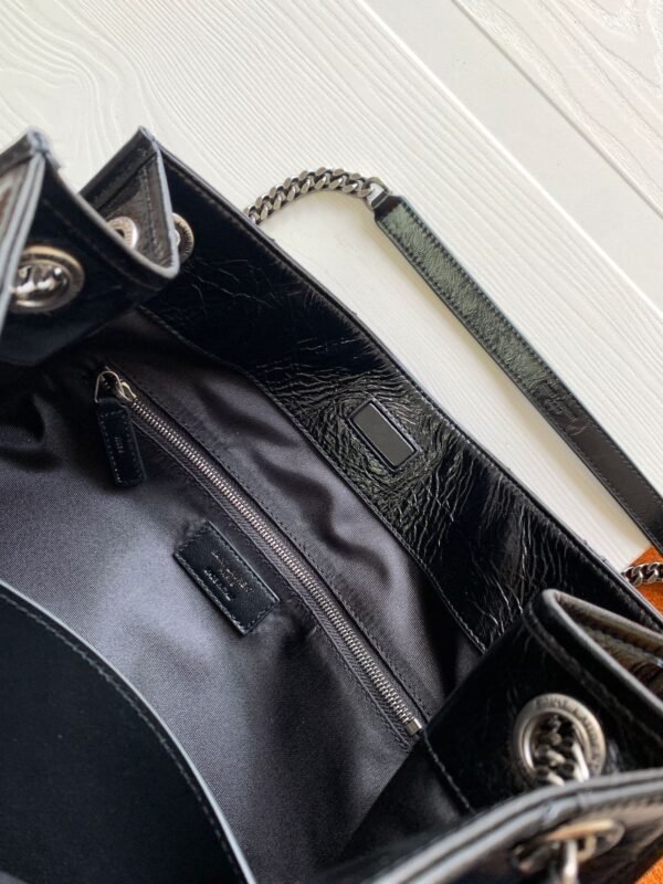 YSL NIKI 黑色577999 (5) YSL NIKI SHOPPING IN VINTAGE LEATHER