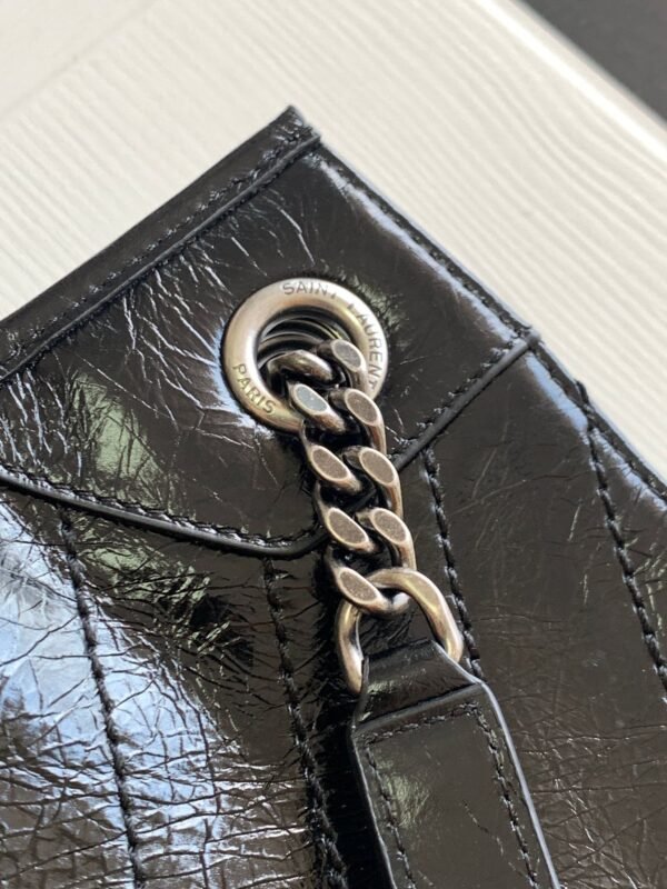 YSL NIKI 黑色577999 (9) YSL NIKI SHOPPING IN VINTAGE LEATHER