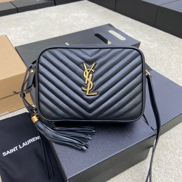 YSL LOU CAMERA BAG IN QUILTED LEATHER