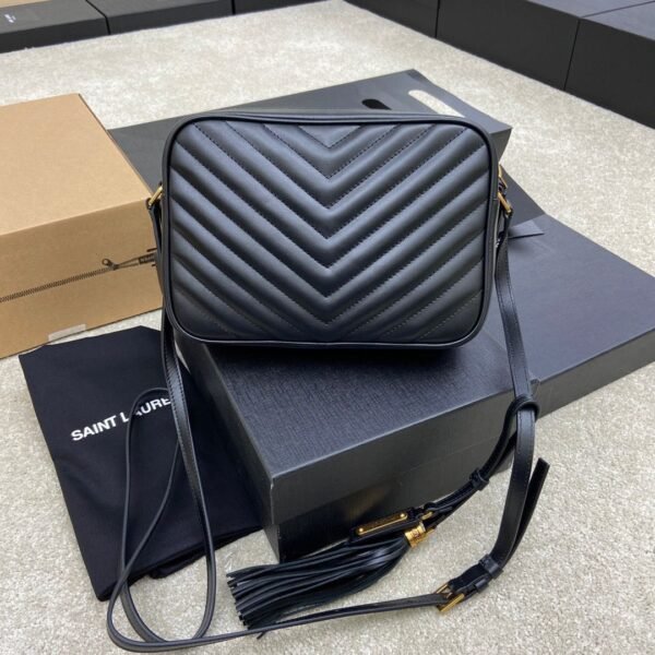 YSL LOU CAMERA BAG IN QUILTED LEATHER