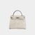 hermes Kelly 白色金扣25 (1) Hermès Kelly Bag Palm lines 25