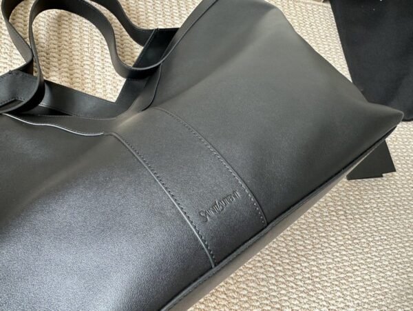 ysl Y托特包 黑色 (3) YSL Y TOTE IN LEATHER