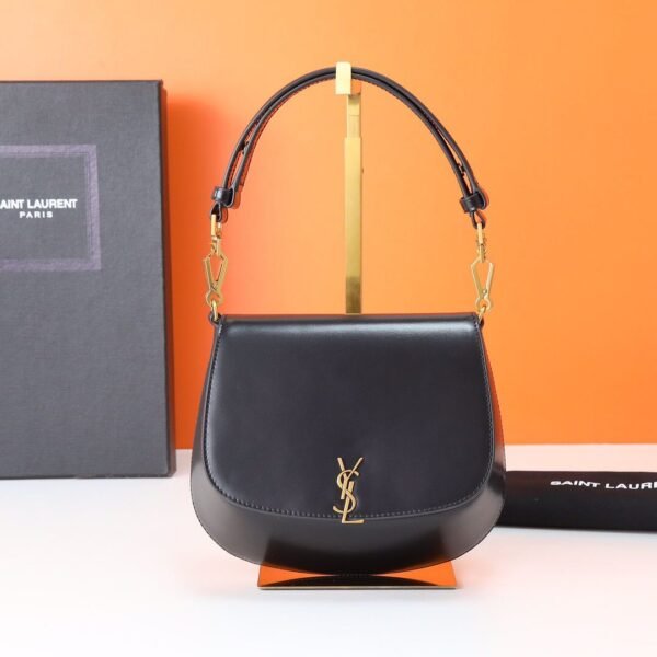 ysl voltaire 黑色 (1) YSL VOLTAIRE TOP HANDLE IN BOX SAINT LAURENT