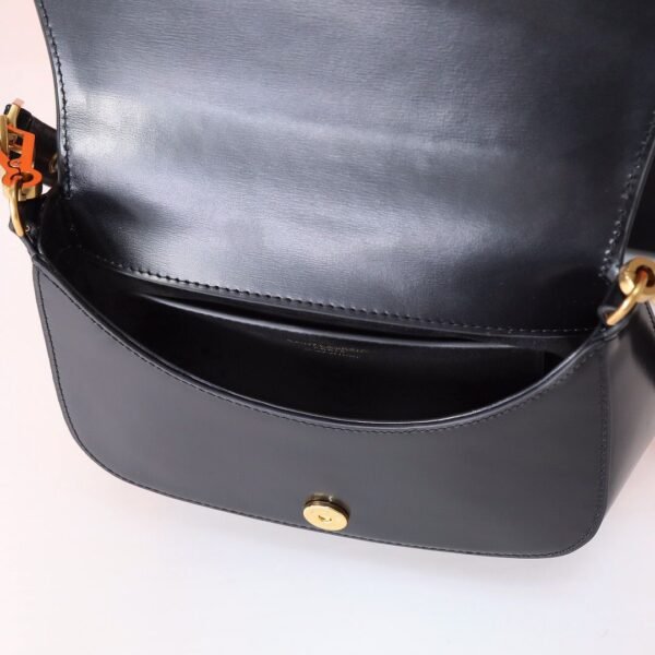 ysl voltaire 黑色 (2) YSL VOLTAIRE TOP HANDLE IN BOX SAINT LAURENT