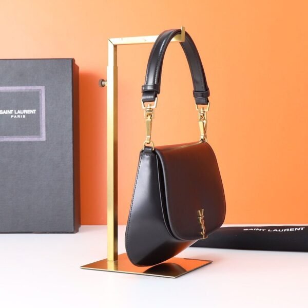 ysl voltaire 黑色 (5) YSL VOLTAIRE TOP HANDLE IN BOX SAINT LAURENT