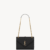 YSL ENVELOPE IN QUILTED GRAIN DE POUDRE EMBOSSED LEATHER BAG