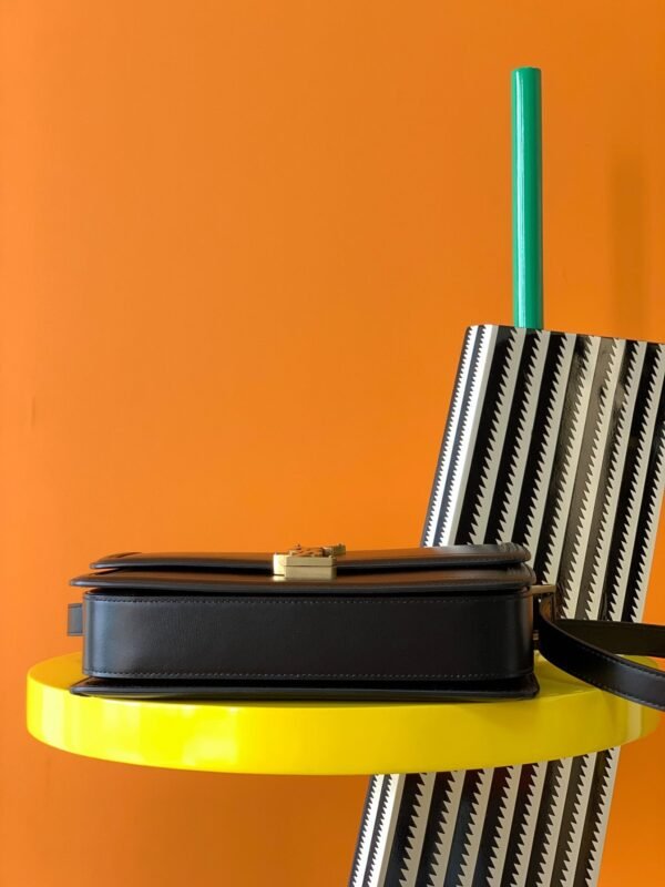 ysl 豆腐包 中号黑色 (8) YSL SOLFERINO SATCHEL IN BOX SAINT LAURENT