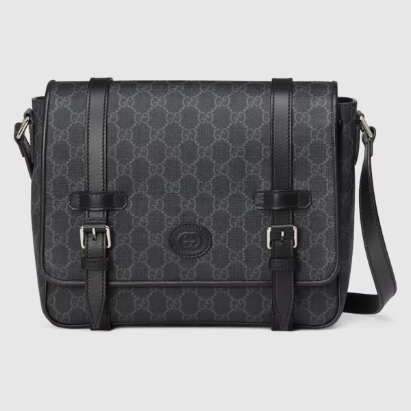 古驰 邮差包 黑色 658542 (1) GUCCI SMALL MESSENGER BAG 658542