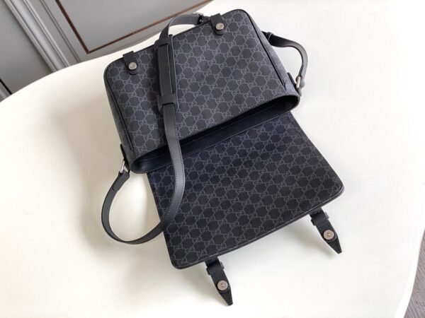 古驰 邮差包 黑色 658542 (3) GUCCI SMALL MESSENGER BAG 658542