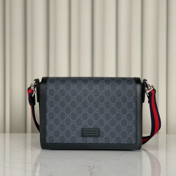 古驰男包 黑色 771167 (1) GUCCI CROSSBODY BAG 771167