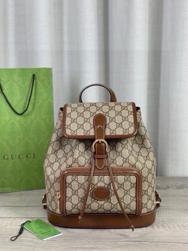GUCCI SMALL BACKPACK WITH GG 674147