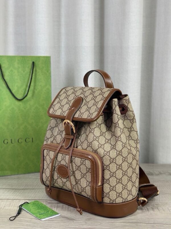 GUCCI SMALL BACKPACK WITH GG 674147