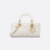 Dior Small Lady D-Joy Bag White