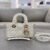 Dior Lady D-Joy Micro Bag White