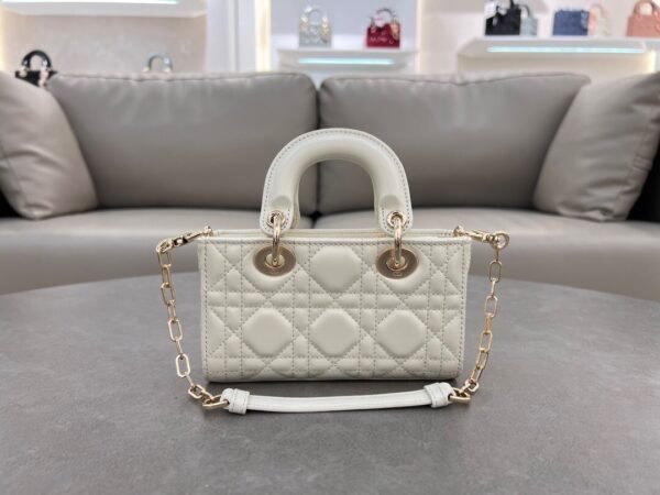Dior Lady D-Joy Micro Bag White