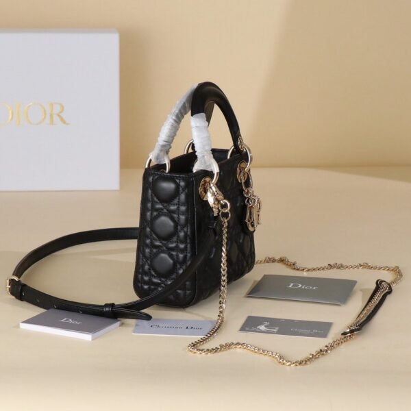 Dior Mini Lady Bag Cannage Lambskin