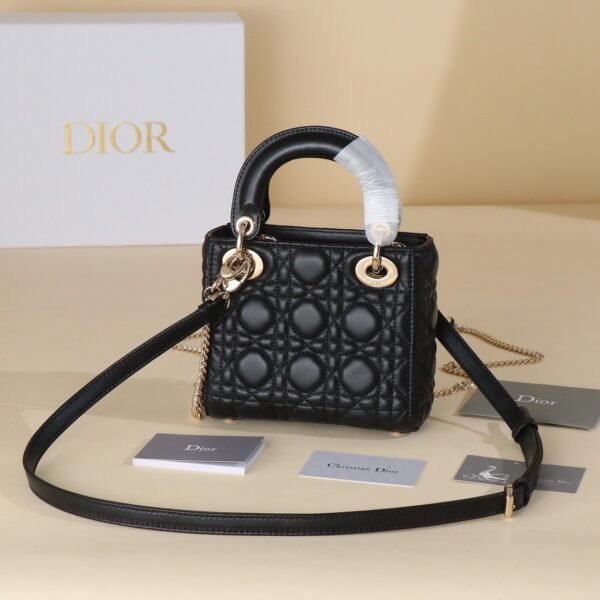 Dior Mini Lady Bag Cannage Lambskin