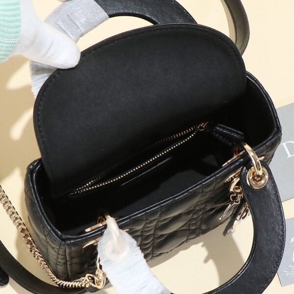 Dior Mini Lady Bag Cannage Lambskin