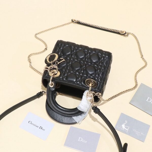 Dior Mini Lady Bag Cannage Lambskin