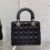羊皮戴妃包5格黑色 (6) Medium Lady Dior Bag Cannage Lambskin