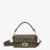 FENDI Baguette Brown FF jacquard fabric bag