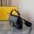 FENDI Baguette Black leather bag
