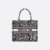 Small Dior Tote Bag Jouy print embroidery