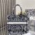 Small Dior Tote Bag Jouy print embroidery
