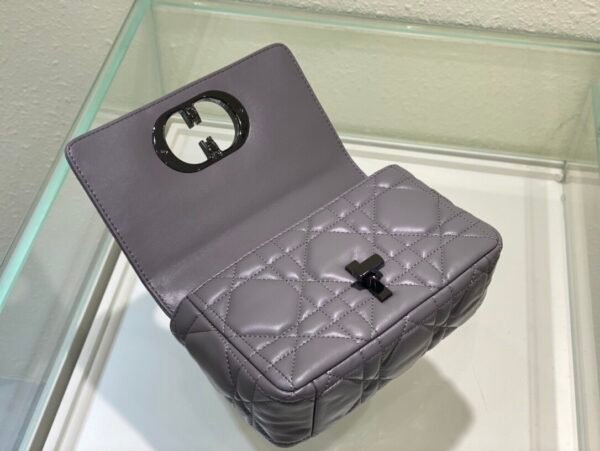 Dior Small Caro Bag Gun color buckle