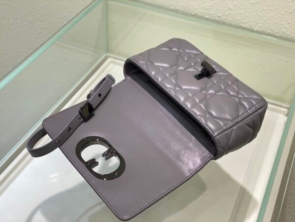 Dior Small Caro Bag Gun color buckle