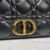 Dior Medium Caro Bag Smooth cowhide Gold buckle