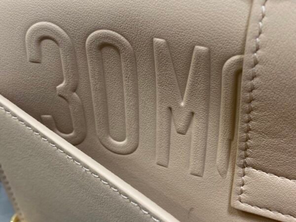 迪奥Montaigne 小号 杏色牛皮 (7) DIOR 30 Montaigne East-West Bag with Chain Apricot color