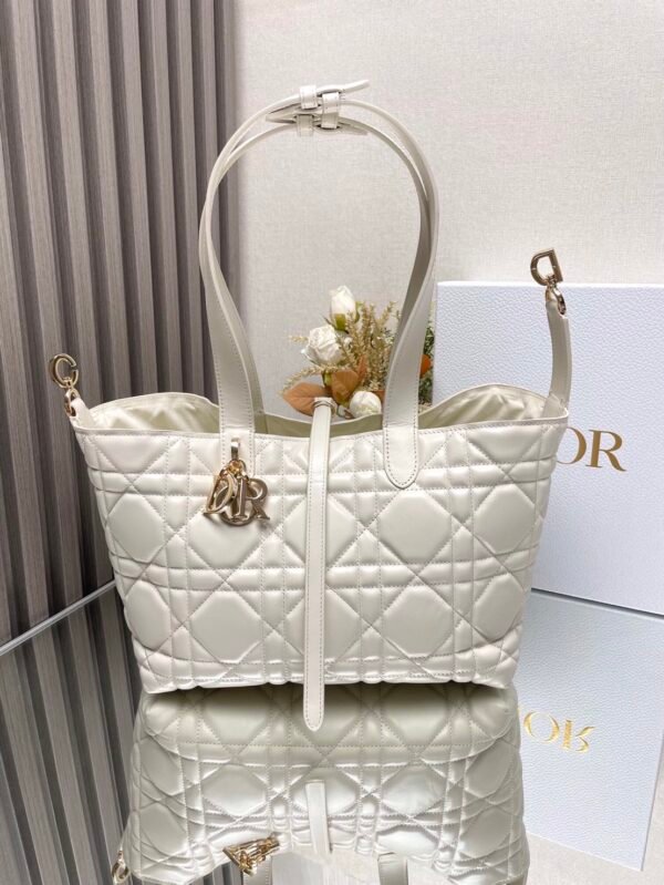 Dior Medium Toujours Bag Cannage Calfskin