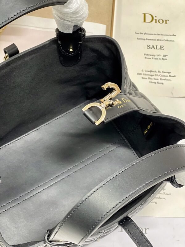 Dior Small Toujours Bag Macrocannage Calfskin